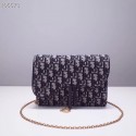 DIOR OBLIQUE SADDLE-CLUTCH S5620C black HV01652io33