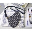 Dior SADDLE DIOR OBLIQUE CLUTCH S5642C Blue HV09676Is53