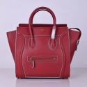 Fake 1:1 Celine Luggage Tote Bag Original Leather 8802-2 Burgundy HV04107YK70