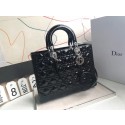 Fake 1:1 Dior GROTE LADY DIOR-TAS VAN LAMSLEER CBL44560 black HV00092YK70