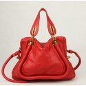 Fake 2011 Chloe Paraty Leather Shoulder Bag 29883 Red HV01994Iw51