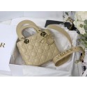 Fake LADY DIOR MY ABCDIOR BAG Cannage Lambskin M0538O Beige HV00401xE84