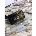 Fake Mini Jadior flap bag calfskin M9002 black HV07304ny77