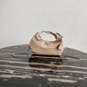 Fake Prada Re-Edition 2005 nylon shoulder bag 1BH172 apricot HV04123Sq37