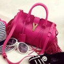 Fake YSL Fringed bag 40992 Rose HV00157bz90