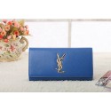 Fashion 2015 Yves Saint Laurent hot style original leather caviar 5485 brilliant blue HV04449OM51