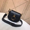 Fashion CHLOE Tess Small leather shoulder bag 3E153 black HV00689Of26