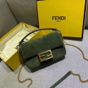 FENDI BAGUETTE Mini Shoulder Bag 8BS017 green HV00607ta99