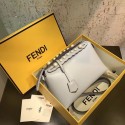 Fendi BY THE WAY REGULAR leather Boston bag 8BL124A white HV01705Cw85