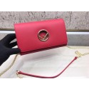 Fendi KANI original Calf leather Shoulder Bag 3326 red HV07971bW68