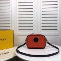 Fendi MINI CAMERA CASE Natural-color suede bag 8BS019A HV07030FT35