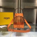 Fendi MON TRESOR PU Mini Handbag 8BS010 brown HV00363fH28