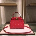 Fendi PEEKABOO XS red leather mini-bag 8BN309A HV02077iv85