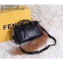 Fendi tote bags calfskin leather 2350 black HV00290uT54