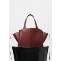 First-class Quality Celine calf leather Tote Bag 43341 fuchsia HV09383xO55