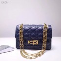 First-class Quality Dior MISS DIOR BAG IN BLUE LAMBSKIN M0250C HV11573xO55