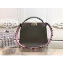 First-class Quality Fendi PEEKABOO Tote Bag 3659 green HV08861VJ28