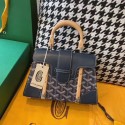 Goyard mini saigon tote bag 55632 dark blue HV07286Ym74