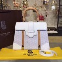 Goyard Y Doodling Calfskin Leather Tote Bag 9956 White HV05062Pf97