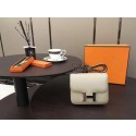 Hermes Constance Original Leatehr mini Shoulder Bag 8006 Beige HV03223Zf62