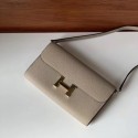 Hermes Constance to go mini Bag H4088 light grey HV05217Gm74