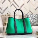 Hermes Garden Party 36cm Tote Bags Original Leather A3698 Green HV00476rJ28