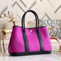 Hermes Garden Party 36cm Tote Bags Original Leather A3698 Purple HV07054Kn56