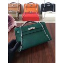 Hermes Mini Kelly Tote Bag Epsom leather 1707 green HV10938nQ90