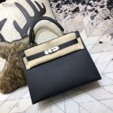 Hermes original Kelly Epsom Leather KL32 black HV07432JD28