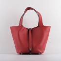 Hermes Picotin 22cm Bags togo Leather 8616 red HV06432Xw85