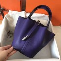 Hermes Picotin Lock PM Bags Original Leather H8688 violet HV01164Wi77