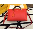 High Imitation Fendi BY THE WAY Bag Calfskin Leather 55208 Orange&Burgundy HV07936bg96