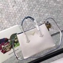 High Imitation Prada saffiano lux tote original leather bag bn2756 white&blue HV05016bg96