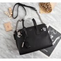 High Quality Imitation Yves Saint Laurent Monogramme Calf leather Tote Bag 591715 black HV08525wn47