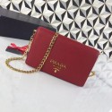 High Quality Prada Saffiano leather shoulder bag 1BP012 red HV10230pR54