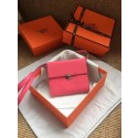 Hot Hermes Clutch Epsom calfskin H0589 rose HV03438io40