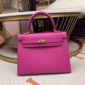 Hot Replica Hermes original Kelly Epsom Leather KL32 rose HV00378wR89