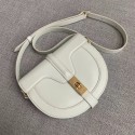 Imitation AAA CELINE SMALL BESACE 16 BAG IN SATINATED CALFSKIN CROSS BODY 188013 WHITE HV01067kf15