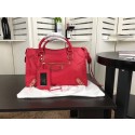 Imitation Balenciaga The City Handbag Sheepskin 084334 red HV11626SU58