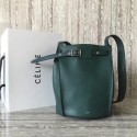 Imitation CELINE BIG BAG BUCKET IN SUPPLE GRAINED CALFSKIN 55428 green HV00848Fo38