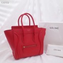 Imitation CELINE MICRO LUGGAGE HANDBAG IN LAMINATED LAMBSKIN 167793-10 HV07964zn33