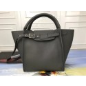 Imitation Celine the big bag calf leather Tote Bag 3479 dark grey HV11039KV93