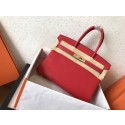 Imitation Cheap Hermes Birkin 35CM Tote Bag Original Togo Leather BK35 red HV06182fV17