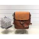 Imitation Chloe Faye original suede leather Backpack C4756 Wheat HV00864KV93