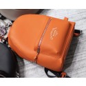 Imitation Dior Original Cowhide knapsack S0208 orange HV00710sJ18