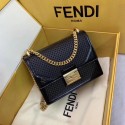 Imitation Fendi KAN U SMALL leather mini-bag 8BT312 Royal HV11995VO34