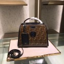 Imitation Fendi MINI PEEKABOO Handbag python 8BN244M HV06072RC38