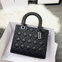 Imitation MINI LADY DIOR BAG CALFSKIN M0579S black HV00722uq94