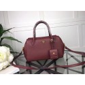 Imitation Prada Calf leather bag 1031 Burgundy HV01229KV93