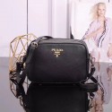 Imitation Prada Calf leather Shoulder Bag 1BH082 black HV08044Nj42